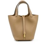 Hermès Chai Clemence Picotin Lock 18 Gold Hardware